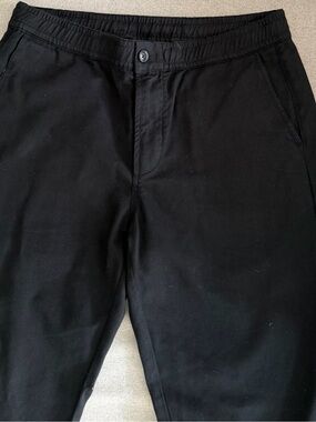 Denham Jeans Black Drawstring Chino Pants